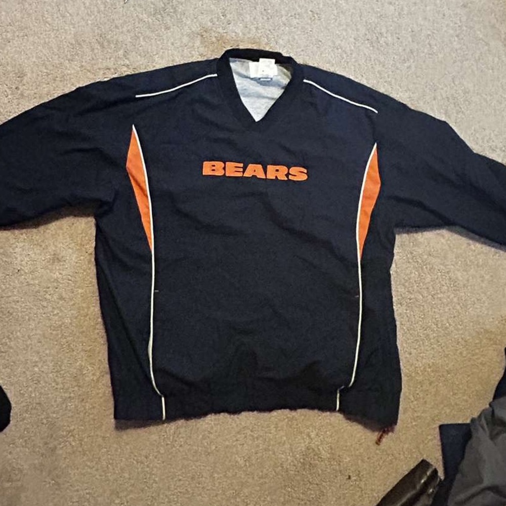 VINTAGE chicago bears bomber jacket